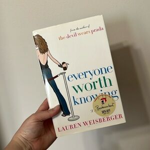 5 for $20 - Everyone worth knowing book by Lauren Weisberger
